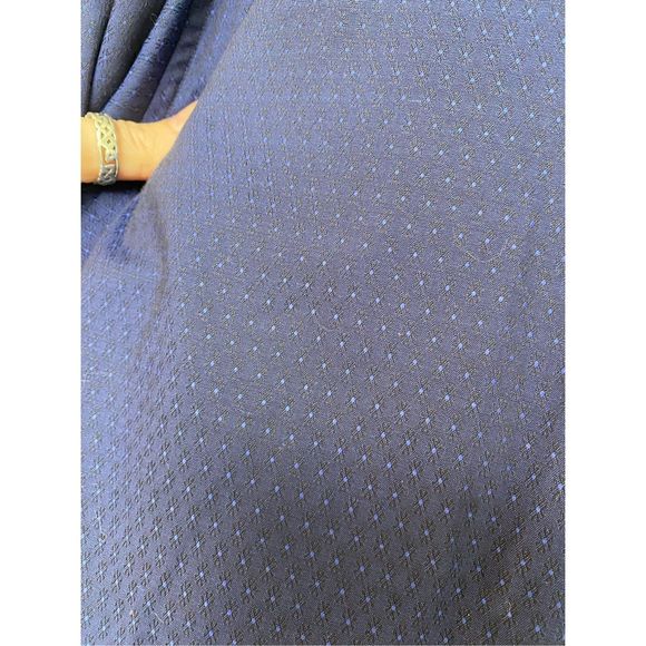 Bonobos Swiss Co. Slim Fit Dark Blue Dot Button-Up Shirt, Men's Size 16.5/ 34 - Picture 3 of 12
